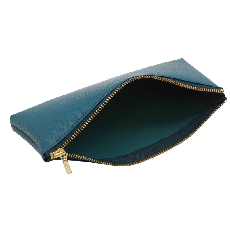 Delfonics [DELFONICS] 500343 Quitterie Flat Pencil Case Greige Pencil Holder Pen Case Pouch - Image 2